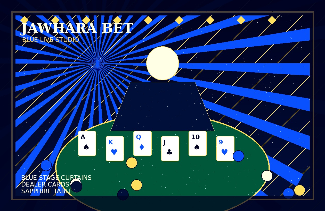 Live Casino Room at Jawhara Bet Casino